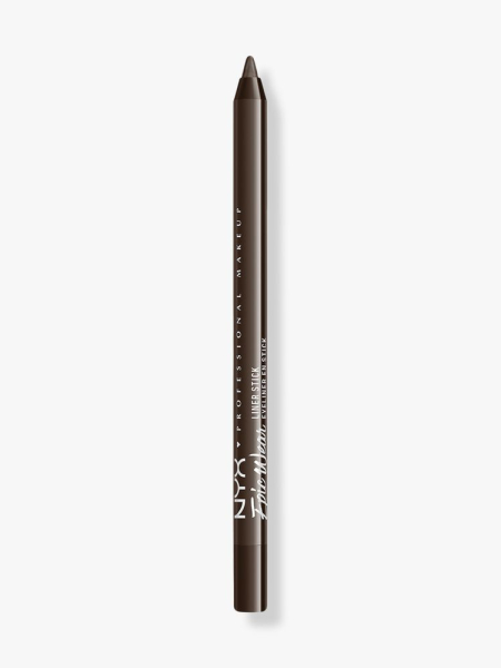 Nyx Professional Makeup Epic Wear Waterproof Eyeliner Stick brown eyeliner pencil on light gray background